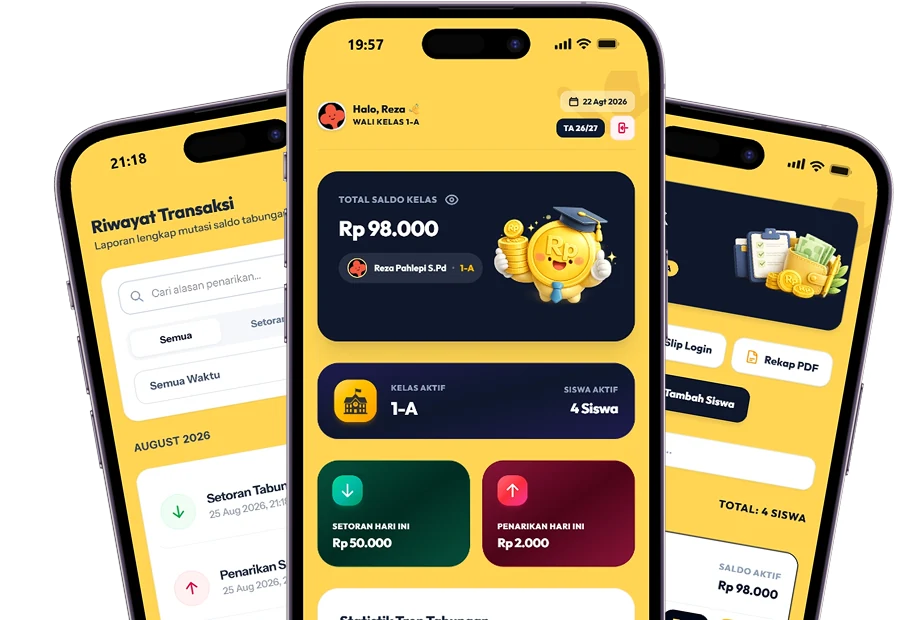 SakuSiswa 3 Mockups